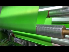 50 microns de film PE de polyéthylène mono axiale vert opaque