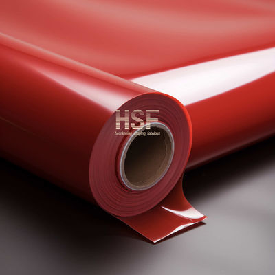 Film de libération de silicone en polypropylène moulé en CPP rouge opaque de 60 μm pour emballage industriel