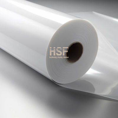 50 μm Film de libération recouvert de silicone de polypropylène coulé blanc opaque pour étiquette, ruban adhésif, sérigraphie, électronique