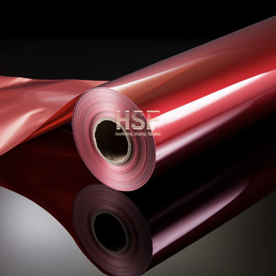 50 microns PET rouge opaque Fluorosilicone Film de libération de silicone revêtu de silicone