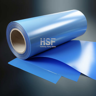 85 μM MOPP bleu Film de libération enduit de silicone pour les emballages alimentaires, la stratification, les étiquettes de rubans, les applications industrielles