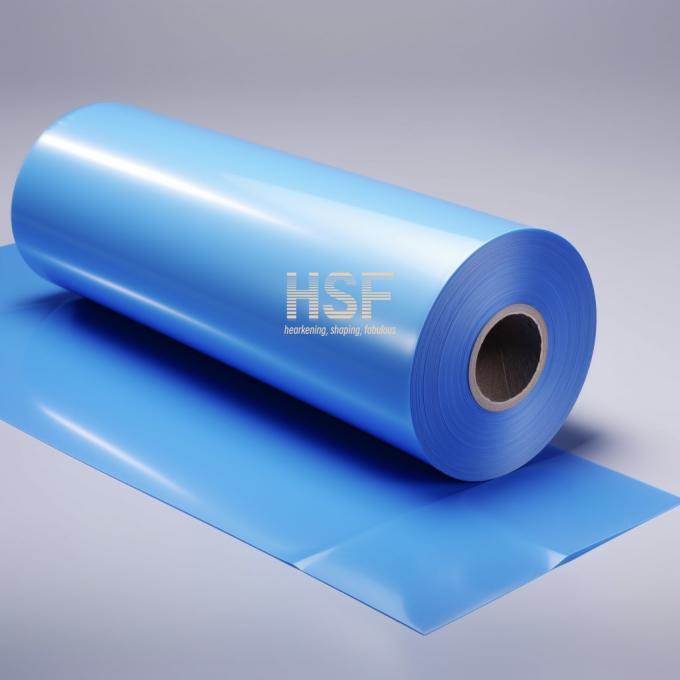 20Î¼m Blue PET Non Silicone Release Film product sample