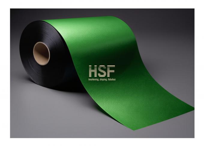 Close-up view of 25μm embossed pattern on CPP film surface